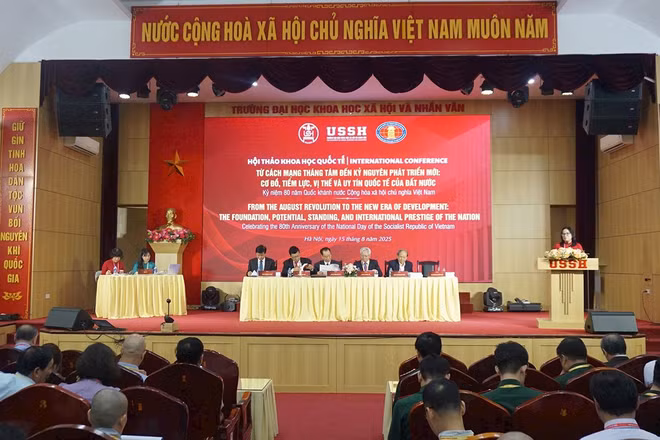Hội thảo thu hút đông đảo các học giả trong nước và quốc tế. (Ảnh: LÊ THƯ)