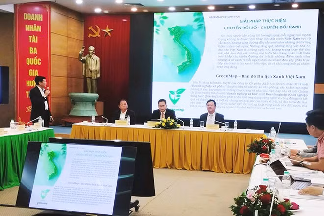 Những tính năng ưu việt của GreenMap được giới thiệu tại diễn đàn.
