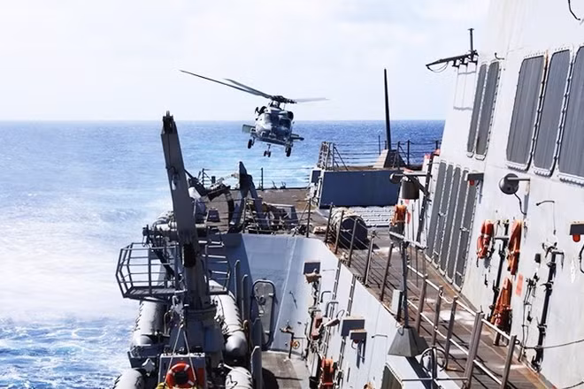 Mỹ triển khai hoạt động quân sự tại Caribe. (Ảnh: DEFENSE.GOV) 