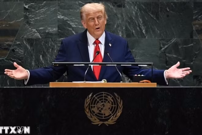 Tổng thống Mỹ Donald Trump. (Nguồn: THX/TTXVN)