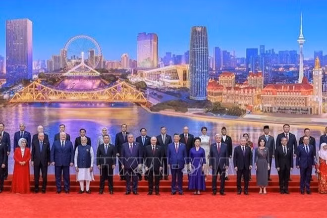 Trưởng đoàn các nước tham dự SCO 2025. (Ảnh: TTXVN)