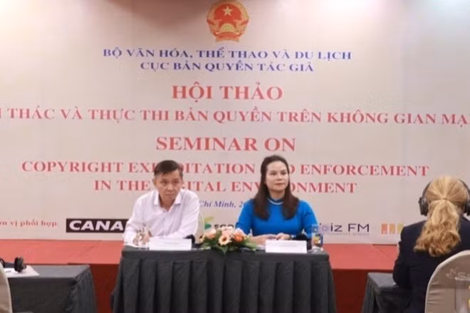 Thực thi bản quyền để nâng cao bản sắc Việt trên không gian mạng từng là chủ đề của nhiều hội thảo.