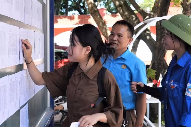 Ở khu vực Vinh, nếu được tăng chỉ tiêu, mỗi trường sẽ tăng từ 30 đến 50 chỉ tiêu. (Ảnh: NGUYỄN HÀ)