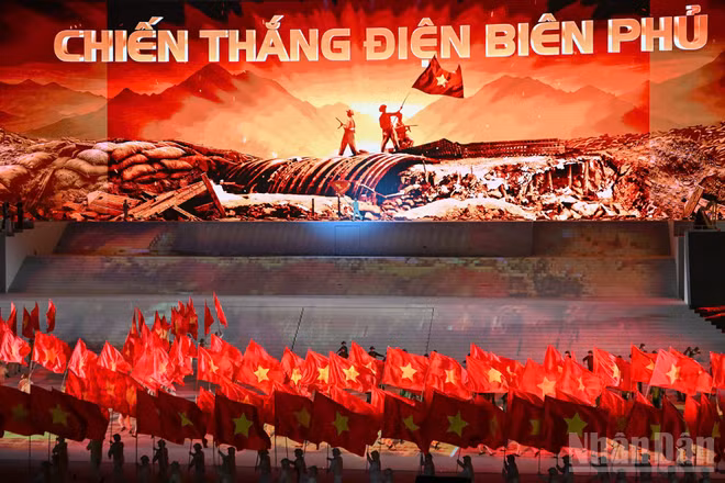 Chương trình chính luận nghệ thuật chào mừng Đại hội XIV.