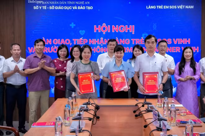 Trường phổ thông Hermann Gmeiner Vinh được tỉnh Nghệ An giao cho Sở Giáo dục và Đào tạo trực tiếp điều hành. (Ảnh: THÀNH CHUNG)
