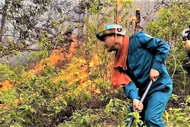 Hiện có hơn 100 xã, phường trên toàn tỉnh Nghệ An nằm trong vùng cảnh báo nguy cơ cháy rừng rất cao.