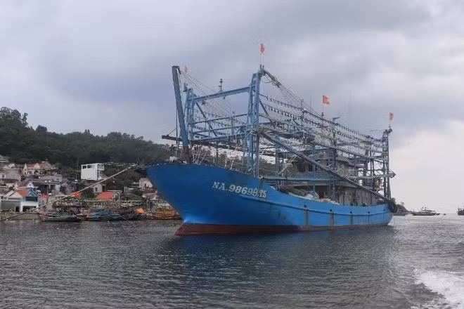 Tỉnh Nghệ An hiện có hơn 1.000 tàu khai thác vùng khơi từ 15m trở lên.