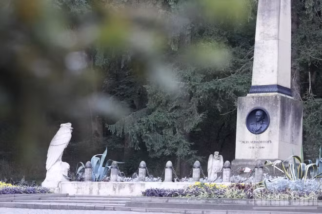 Khu tưởng niệm nhà thơ Mikhail Lermontov tại Pyatigorsk. (Ảnh: THANH THỂ)