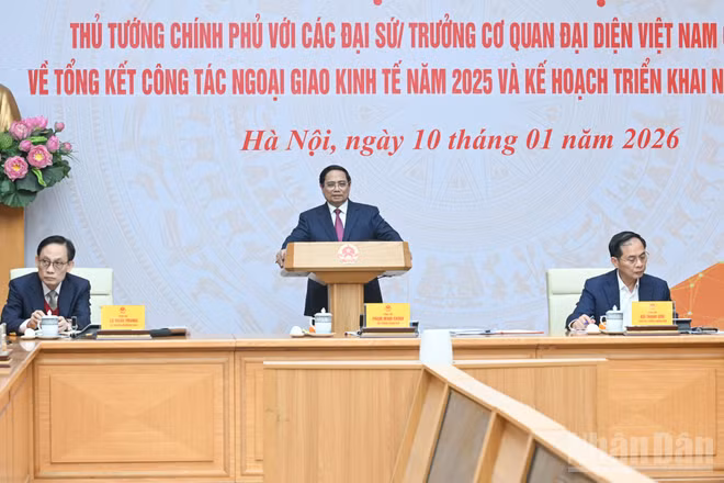 Thủ tướng Phạm Minh Chính phát biểu chỉ đạo hội nghị.