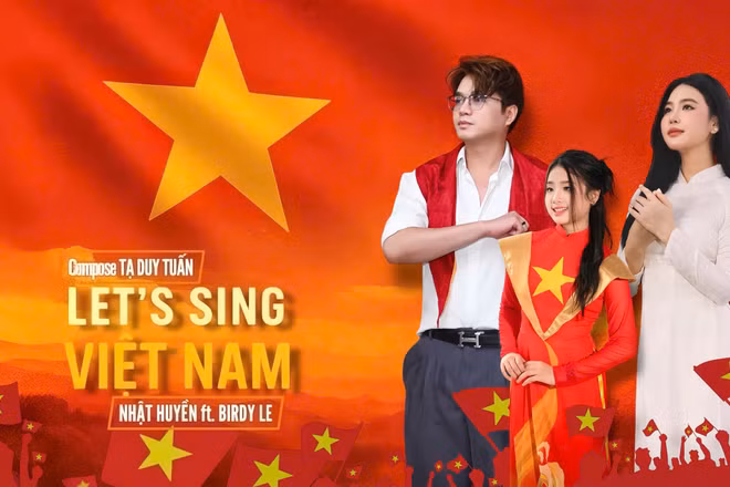 Nhạc sĩ Tạ Duy Tuấn, ca sĩ Nhật Huyền thể hiện lòng yêu nước qua MV “Let’s sing Việt Nam”