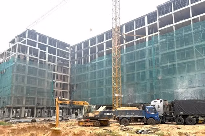 Một dự án nhà ở xã hội ở Bảo Ninh, tỉnh Quảng Trị.