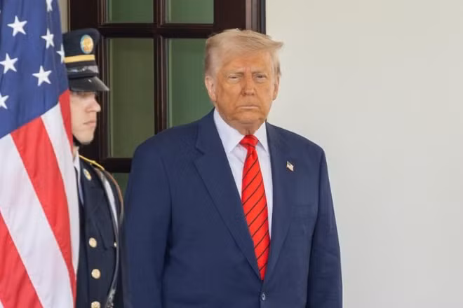 Tổng thống Mỹ Donald Trump. (Ảnh: Tân Hoa xã)