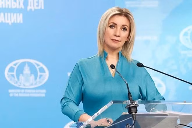 Người phát ngôn Bộ Ngoại giao Nga Maria Zakharova. (Ảnh: Bộ Ngoại giao Nga)