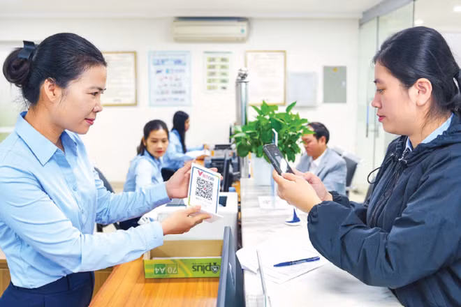 Thanh toán bằng mã QR tiếp tục mở rộng nhanh, với giá trị giao dịch tăng hơn 124%.