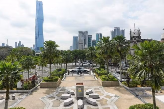 Một góc Thủ đô Kuala Lumpur của Malaysia. (Ảnh: Xinhua)