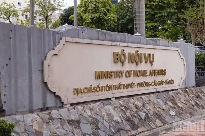 Trụ sở Bộ Nội vụ.