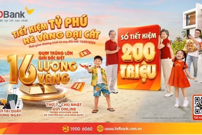 Chỉ còn đến ngày 15/9 để gia tăng cơ hội trở thành chủ nhân 16 lượng vàng.