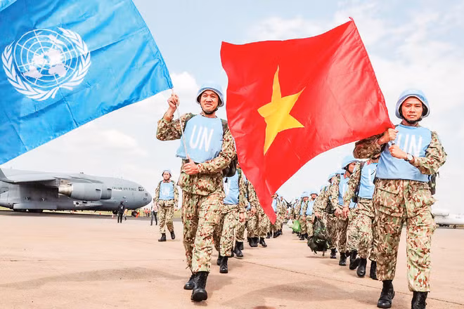 Việt Nam yêu chuộng hòa bình, là thành viên có trách nhiệm, tham gia tích cực, chủ động và hiệu quả vào công việc chung của Liên hợp quốc. (Ảnh: VGP)