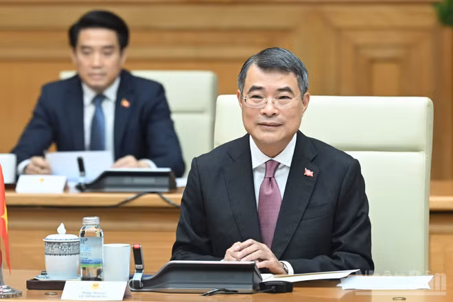 Thủ tướng Lê Minh Hưng. (Ảnh TRẦN HẢI)