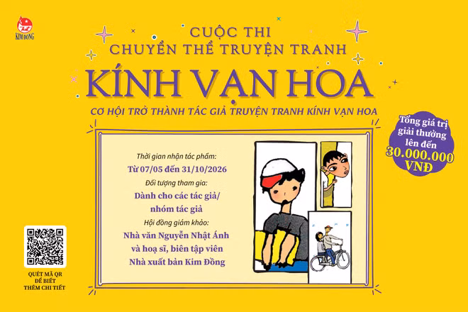 Phát động Cuộc thi chuyển thể truyện tranh “Kính vạn hoa”