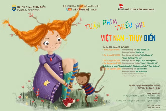 Tuần phim Thiếu nhi Việt Nam-Thụy Điển