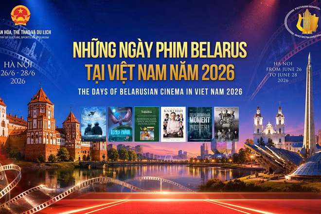 Trung tâm Chiếu phim quốc gia phát vé miễn phí cho tất cả các buổi chiếu của "Những ngày phim Belarus tại Việt Nam" kể từ 9 giờ ngày 24/6.