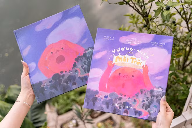 Cuốn sách “Vương miện của Mặt trời”. (Ảnh: Crabit Kidbooks)