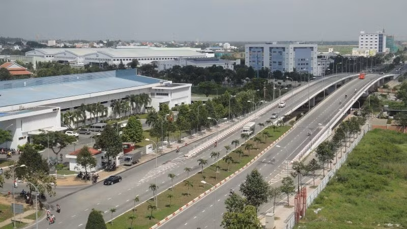 Một góc Khu Công nghệ cao Thành phố Hồ Chí Minh.