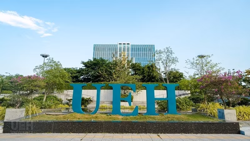 Toàn cảnh Đại học Kinh tế Thành phố Hồ Chí Minh (UEH).