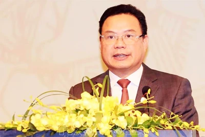 Ông Lê Văn Thanh, Thứ trưởng Bộ Lao động - Thương binh và Xã hội làm Chủ tịch Hội đồng tiền lương quốc gia. Ảnh: ANH TUẤN - TTXVN