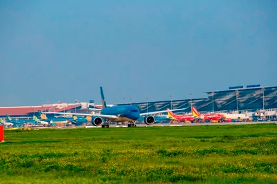 Sản lượng vận chuyển qua Cảng hàng không quốc tế Nội Bài vượt đỉnh trước dịch Covid-19.