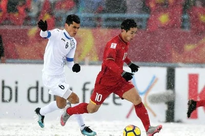 Công Phượng cùng các đồng đội đã có trận đấu rất đáng khen dù phải thi đấu dưới điều kiện khắc nghiệt.