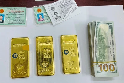 Tang vật thu giữ tại hiện trường.