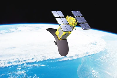  Vệ tinh NanoDragon made in VietNam được phóng thành công lên quỹ đạo ngày 9/11. Ảnh: Trung tâm cung cấp