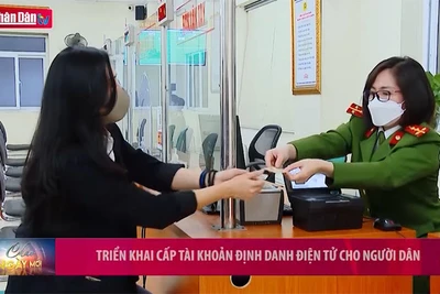 Triển khai cấp tài khoản định danh điện tử cho người dân
