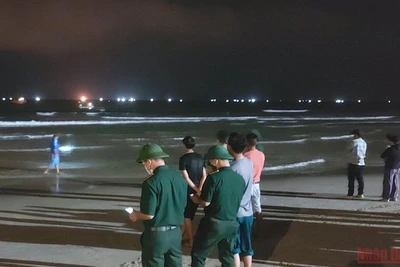 Khu vực các nạn nhân xuống tắm và không may bị nước cuốn trôi. (Ảnh: ANH ĐÀO)