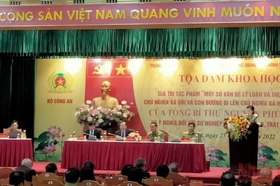 Quang cảnh tọa đàm.