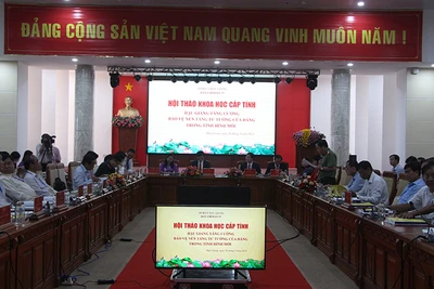 Hậu Giang tăng cường bảo vệ nền tảng tư tưởng của Đảng