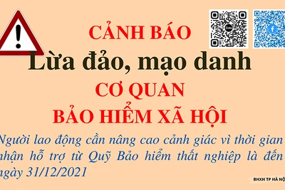 Xuất hiện tin nhắn mạo danh cơ quan bảo hiểm xã hội để nhận hỗ trợ từ Quỹ Bảo hiểm thất nghiệp