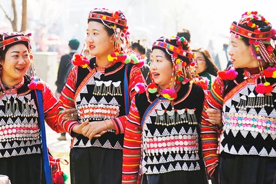 Cần giữ gìn ngôn ngữ song song với việc bảo tồn, phát huy văn hóa đồng bào dân tộc thiểu số. Ảnh: ANH QUÂN