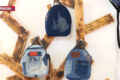 Độc đáo sản phẩm tái chế của Mèo Tôm Handmade