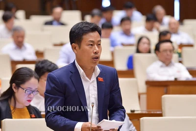 Tân Giám đốc Đại học Quốc gia Hà Nội Lê Quân. Ảnh: Quochoi.vn