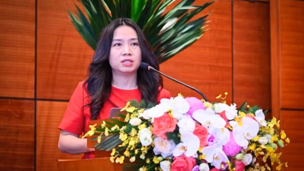 Phó Tổng Biên tập VnExpress Nguyễn Thu Hương. (Ảnh: THÀNH ĐẠT)