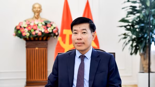 Đồng chí Nguyễn Mạnh Cường, Ủy viên Trung ương Đảng, Phó Bí thư Thường trực Đảng ủy Bộ, Thứ trưởng Ngoại giao. (Ảnh: Bộ Ngoại giao Việt Nam)