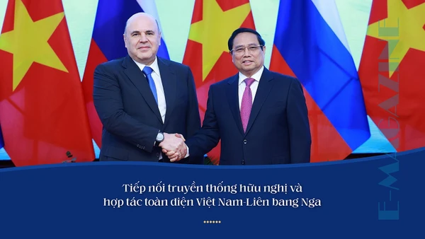 Tiếp nối truyền thống hữu nghị và hợp tác toàn diện Việt Nam-Liên bang Nga