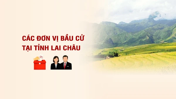 [Infographic] Các đơn vị bầu cử đại biểu Quốc hội tại tỉnh Lai Châu
