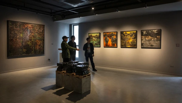 Không gian triển lãm "Thiên nhiên là nhà".