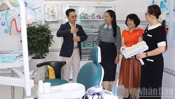 Phòng chăm sóc nha khoa chuyên biệt dành cho trẻ khuyết tật do Hệ thống Nha khoa Peace Dentistry tài trợ với tổng giá trị 150 triệu đồng. 