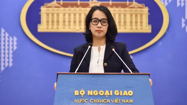 Người phát ngôn Bộ Ngoại giao Việt Nam Phạm Thu Hằng. (Ảnh: Bộ Ngoại giao Việt Nam)