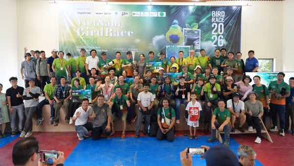 Sự kiện nhiếp ảnh quốc tế Vietnam BirdRace 2026 diễn ra thành công và ấn tượng. (Ảnh: Ban tổ chức cung cấp)